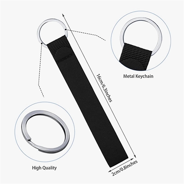 Neoprene Wristband Key Chain - Neoprene Wristband Key Chain - Image 1 of 1