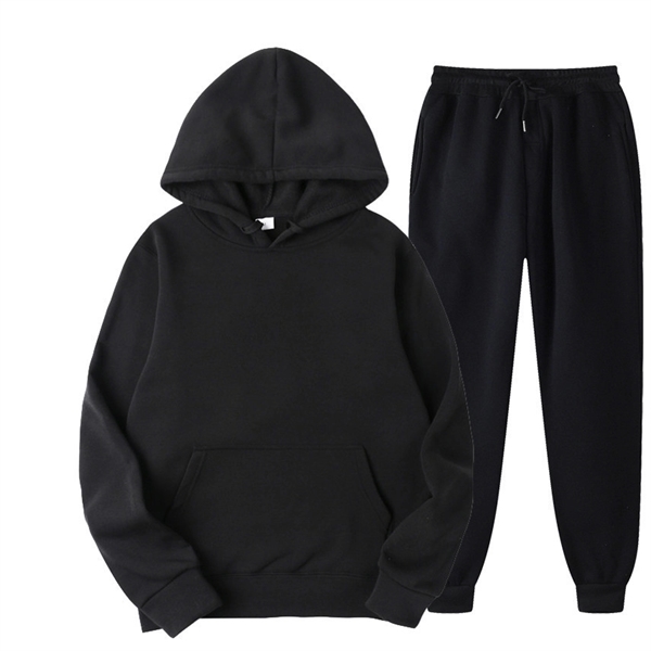 Fleece Hoodie Set Fall Winter Women&Men - Fleece Hoodie Set Fall Winter Women&Men - Image 13 of 16