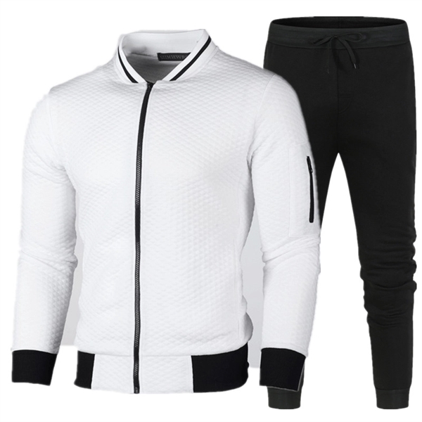 Baseball Uniforms Stand Collar Cardigan Suit W/ Zipper - Baseball Uniforms Stand Collar Cardigan Suit W/ Zipper - Image 1 of 6