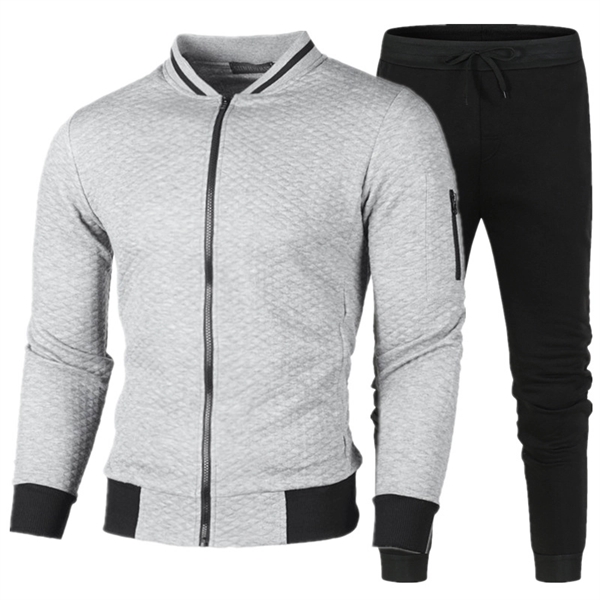Baseball Uniforms Stand Collar Cardigan Suit W/ Zipper - Baseball Uniforms Stand Collar Cardigan Suit W/ Zipper - Image 2 of 6