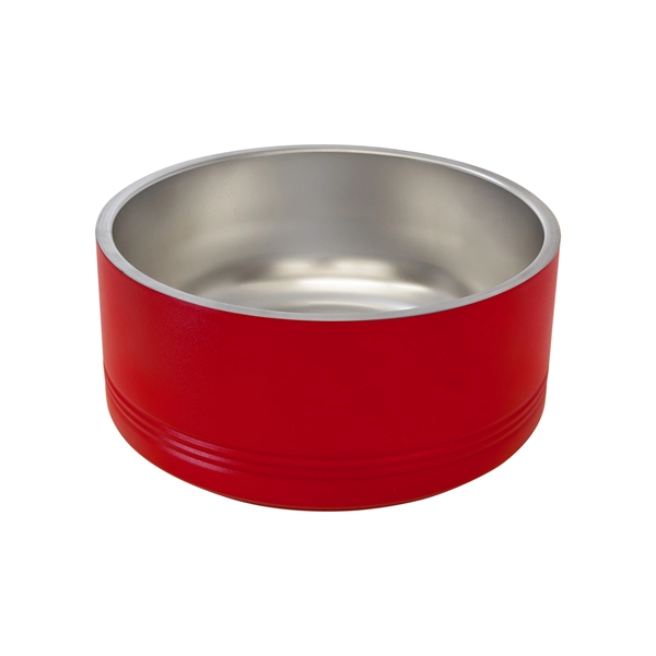 Polar Camel 64oz Stainless Steel Pet Bowls - Polar Camel 64oz Stainless Steel Pet Bowls - Image 3 of 11