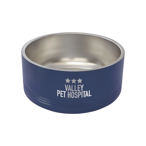 Polar Camel 64oz Stainless Steel Pet Bowls - Polar Camel 64oz Stainless Steel Pet Bowls - Image 4 of 11