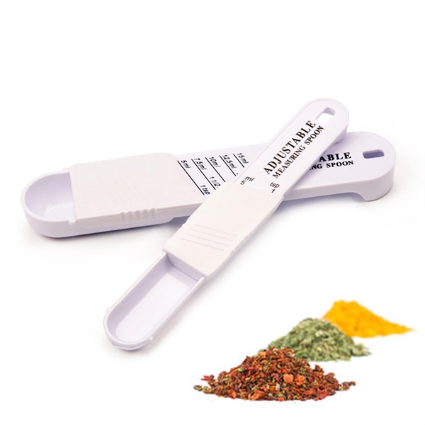 Adjustable Measuring Spoon Set - Adjustable Measuring Spoon Set - Image 0 of 3