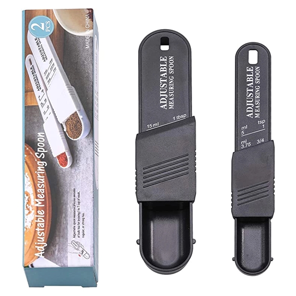 Adjustable Measuring Spoon Set - Adjustable Measuring Spoon Set - Image 2 of 3