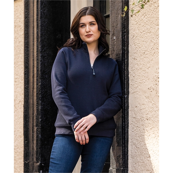 Women's Crosswind Quarter Zip Sweatshirt - Women's Crosswind Quarter Zip Sweatshirt - Image 12 of 48