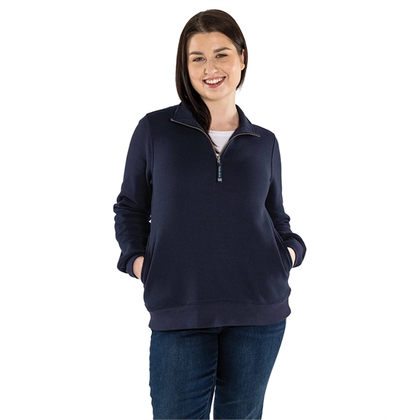 Women's Crosswind Quarter Zip Sweatshirt - Women's Crosswind Quarter Zip Sweatshirt - Image 11 of 48