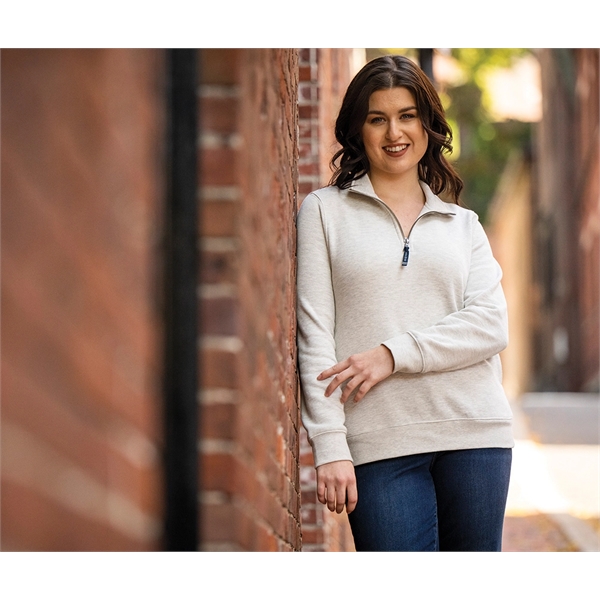 Women's Crosswind Quarter Zip Sweatshirt - Women's Crosswind Quarter Zip Sweatshirt - Image 31 of 48