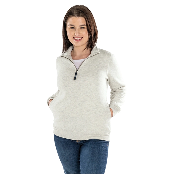 Women's Crosswind Quarter Zip Sweatshirt - Women's Crosswind Quarter Zip Sweatshirt - Image 30 of 48