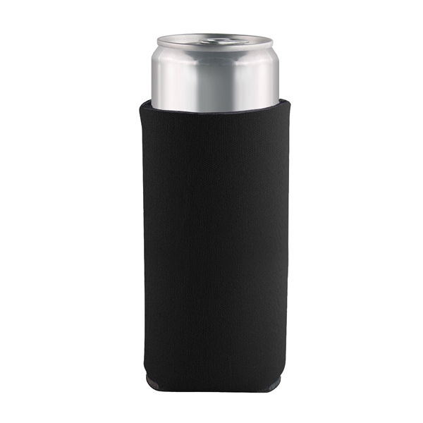 Slim Can Coolie with 3 sided Imprint Pocket Beverage Cooler - Slim Can Coolie with 3 sided Imprint Pocket Beverage Cooler - Image 12 of 12
