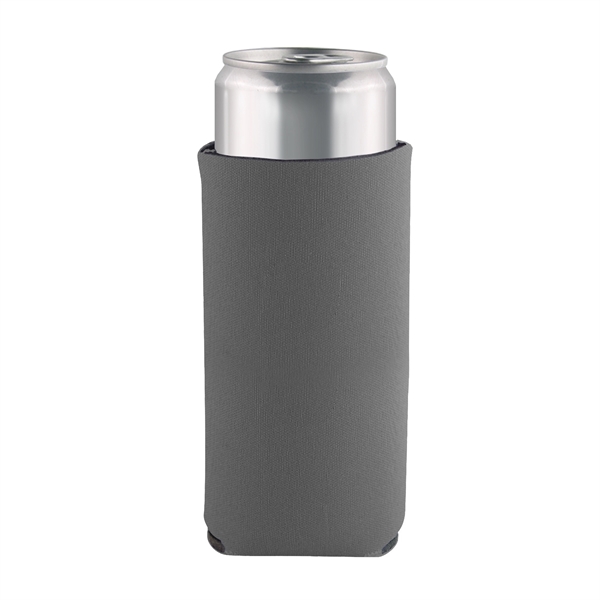 Slim Can Coolie with 3 sided Imprint Pocket Beverage Cooler - Slim Can Coolie with 3 sided Imprint Pocket Beverage Cooler - Image 2 of 12