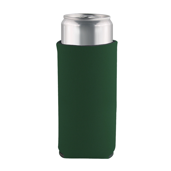 Slim Can Coolie with 3 sided Imprint Pocket Beverage Cooler - Slim Can Coolie with 3 sided Imprint Pocket Beverage Cooler - Image 3 of 12