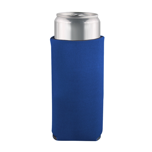 Slim Can Coolie with 3 sided Imprint Pocket Beverage Cooler - Slim Can Coolie with 3 sided Imprint Pocket Beverage Cooler - Image 9 of 12