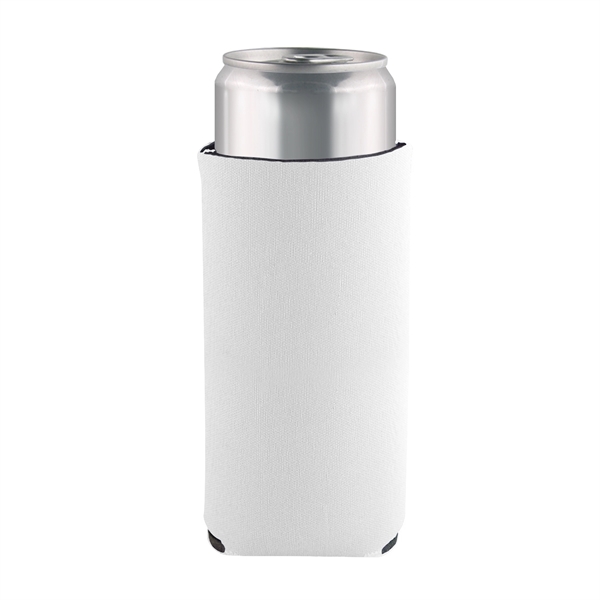 Slim Can Coolie with 3 sided Imprint Pocket Beverage Cooler - Slim Can Coolie with 3 sided Imprint Pocket Beverage Cooler - Image 10 of 12