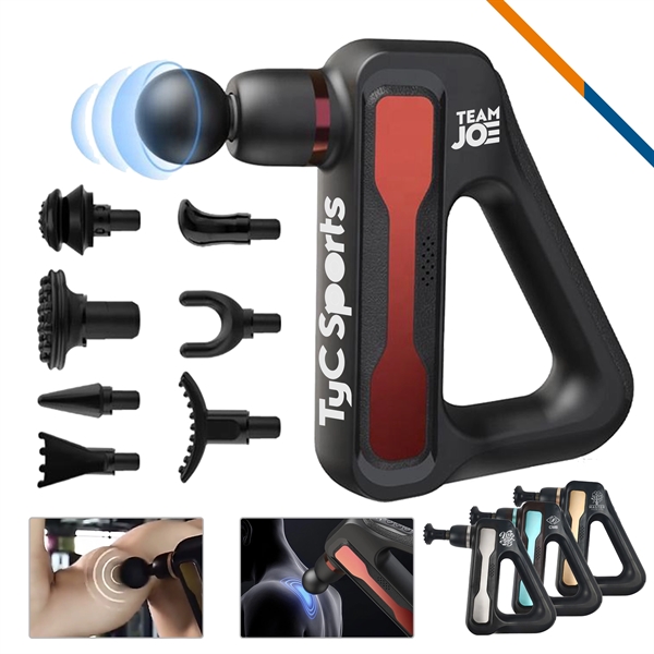 Sanro Triangular Noise Reduction Massage Gun - Sanro Triangular Noise Reduction Massage Gun - Image 0 of 6