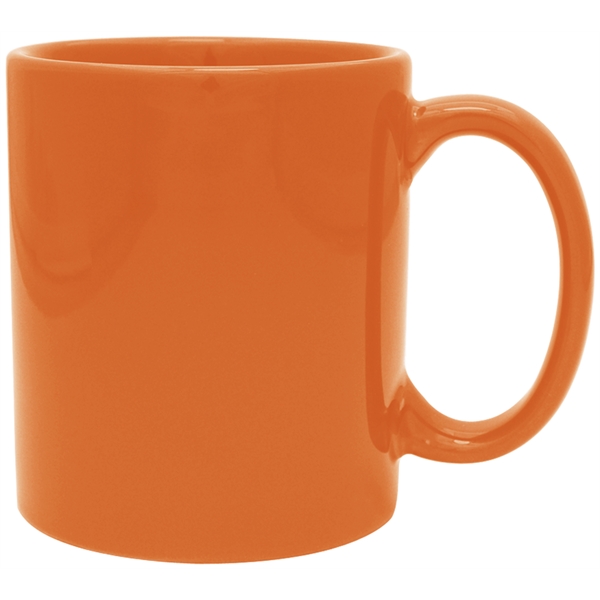 Red and Orange Hampton Collection Mugs - Red and Orange Hampton Collection Mugs - Image 3 of 4