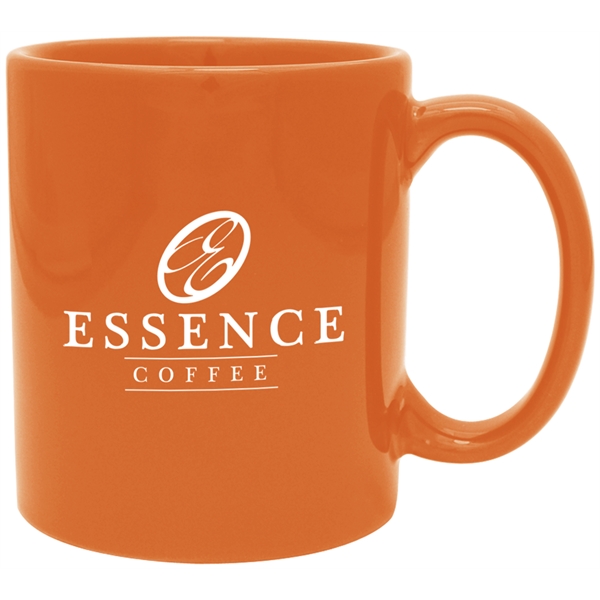 Red and Orange Hampton Collection Mugs - Red and Orange Hampton Collection Mugs - Image 2 of 4