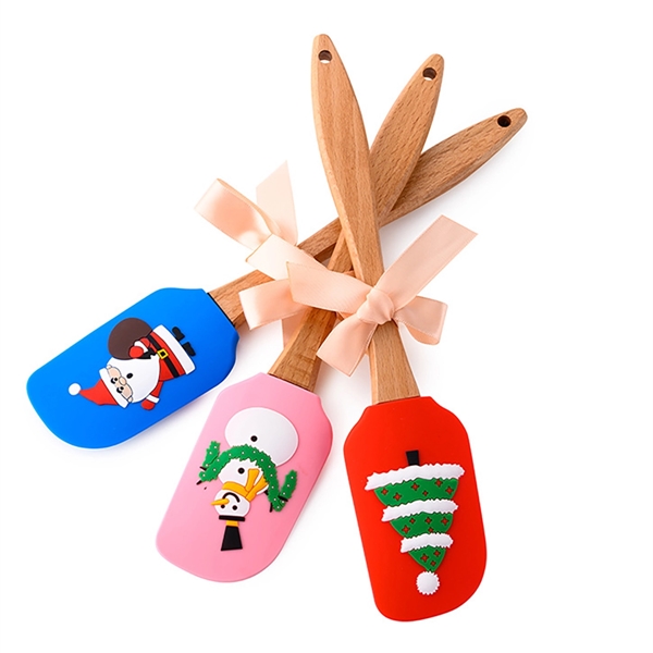 Silicone Spatulas With Christmas Decoration - Silicone Spatulas With Christmas Decoration - Image 3 of 3