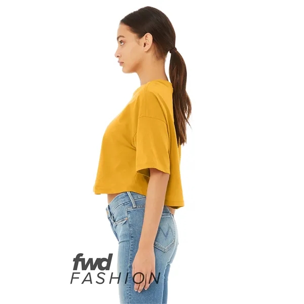 Bella + Canvas FWD Fashion Ladies' Jersey Cropped T-Shirt - Bella + Canvas FWD Fashion Ladies' Jersey Cropped T-Shirt - Image 10 of 25