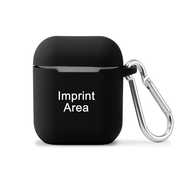 Silicone Apple AirPods Case w/ carabiner - Silicone Apple AirPods Case w/ carabiner - Image 4 of 4