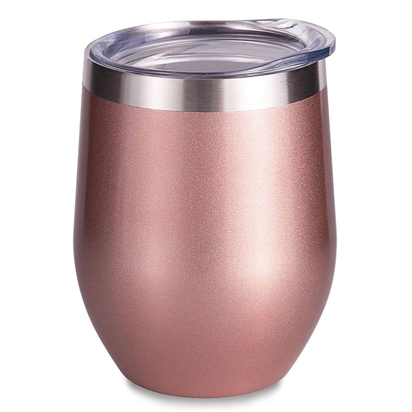 Insulated Wine Tumbler With Lid - Insulated Wine Tumbler With Lid - Image 0 of 6