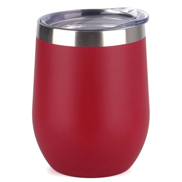 Insulated Wine Tumbler With Lid - Insulated Wine Tumbler With Lid - Image 2 of 6
