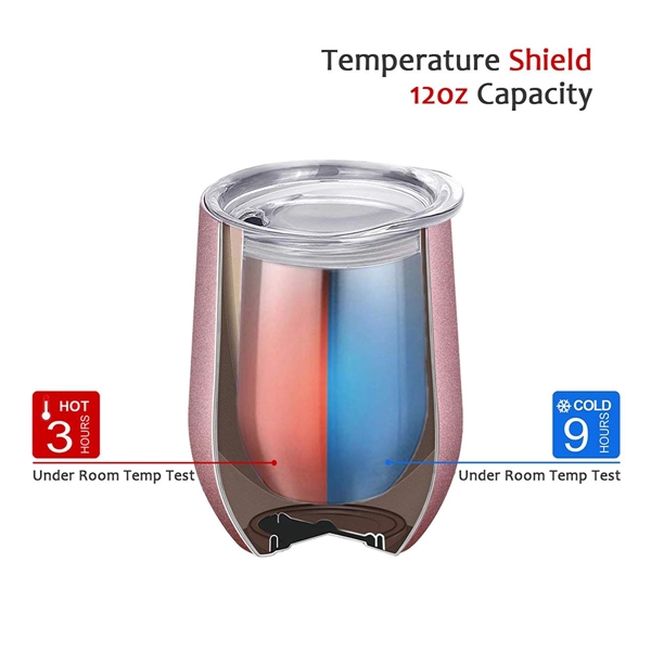 Insulated Wine Tumbler With Lid - Insulated Wine Tumbler With Lid - Image 5 of 6