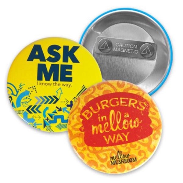 3" Circle Celluloid Magnet Back Buttons - 3" Circle Celluloid Magnet Back Buttons - Image 0 of 0