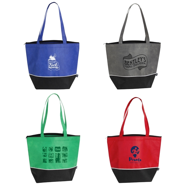 Carnival RPET Cooler Tote - Carnival RPET Cooler Tote - Image 0 of 4