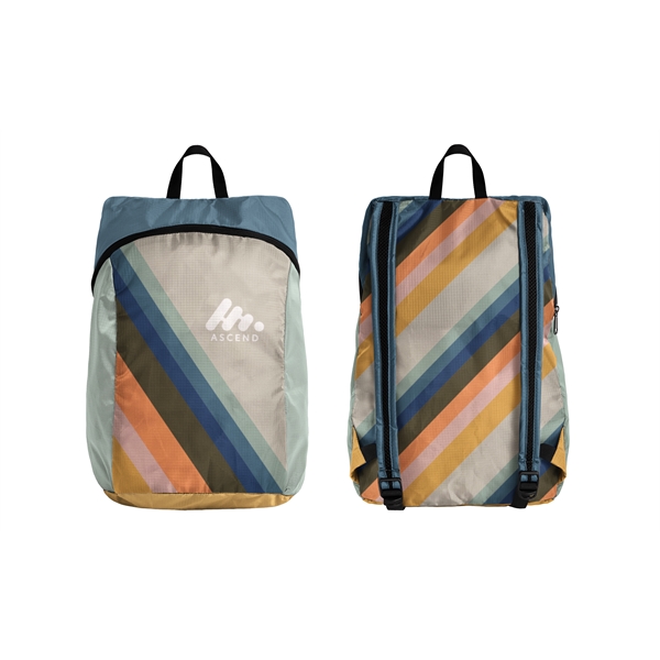 Full-Color Collapsible Backpack - Full-Color Collapsible Backpack - Image 3 of 4