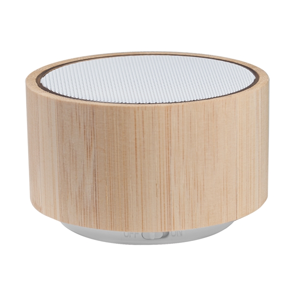 Drake Bamboo Colorful Light-Up Bluetooth Speaker - Drake Bamboo Colorful Light-Up Bluetooth Speaker - Image 5 of 6