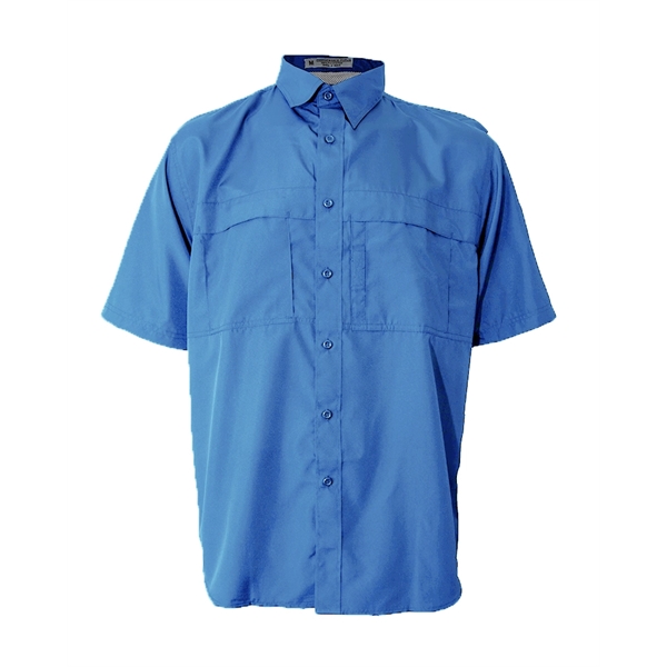 Men's Pescador Polyester Fishing Shirt-Short Sleeves - Men's Pescador Polyester Fishing Shirt-Short Sleeves - Image 12 of 20