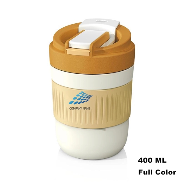 Wide Mouth Travel Coffee Glass Tumbler with Straw and Lid - Wide Mouth Travel Coffee Glass Tumbler with Straw and Lid - Image 13 of 24