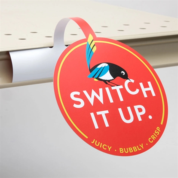 PVC Shelf Wobbler - PVC Shelf Wobbler - Image 2 of 3