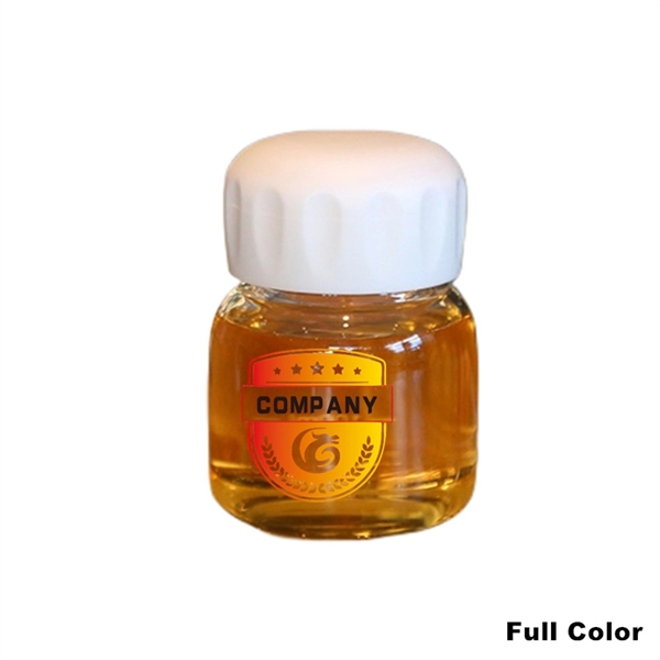 7 oz Clear Mini Borosilicate Glass Milk Bottle With Scale - 7 oz Clear Mini Borosilicate Glass Milk Bottle With Scale - Image 5 of 6