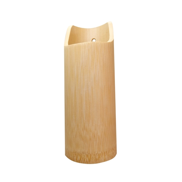 Bamboo Kitchen Utensil Set With Storage Bucket - Bamboo Kitchen Utensil Set With Storage Bucket - Image 3 of 3