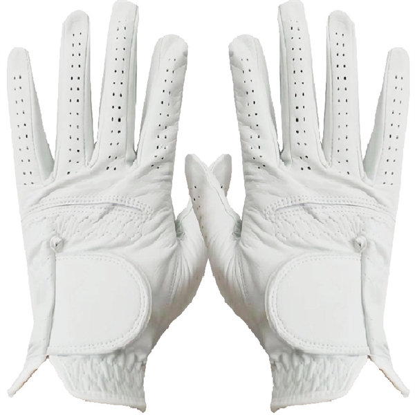 Real Leather Golf Gloves - Real Leather Golf Gloves - Image 2 of 4