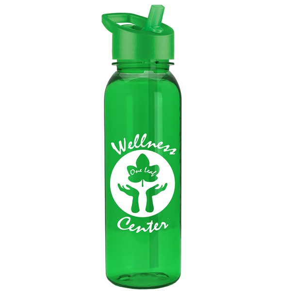 Outdoorsman Tritan ReNew - 24 oz. Bottle with Flip Straw lid - Outdoorsman Tritan ReNew - 24 oz. Bottle with Flip Straw lid - Image 2 of 15