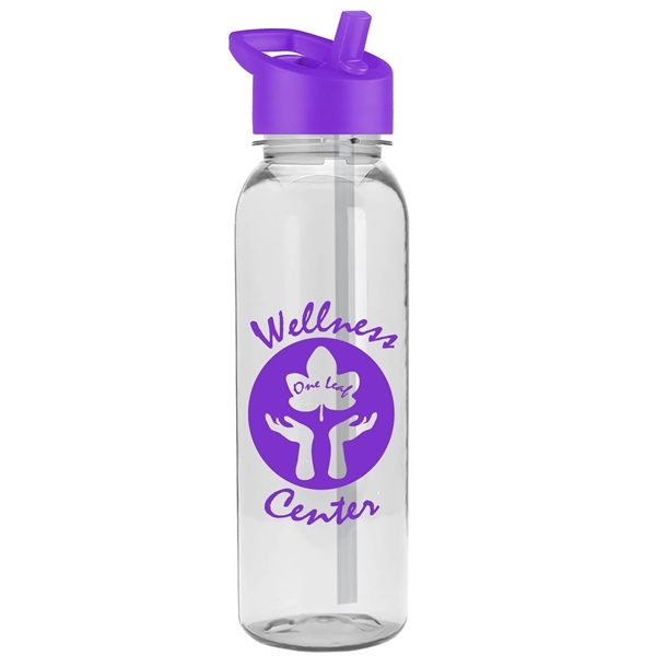 Outdoorsman Tritan ReNew - 24 oz. Bottle with Flip Straw lid - Outdoorsman Tritan ReNew - 24 oz. Bottle with Flip Straw lid - Image 4 of 15