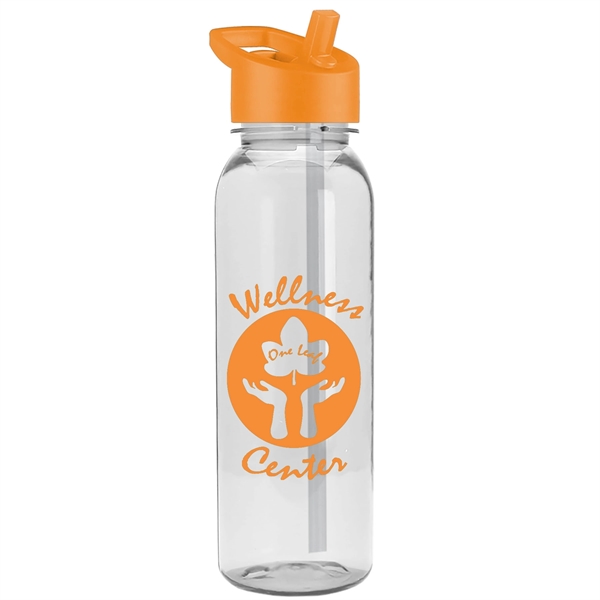 Outdoorsman Tritan ReNew - 24 oz. Bottle with Flip Straw lid - Outdoorsman Tritan ReNew - 24 oz. Bottle with Flip Straw lid - Image 5 of 15
