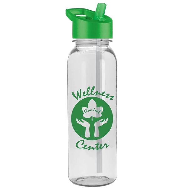 Outdoorsman Tritan ReNew - 24 oz. Bottle with Flip Straw lid - Outdoorsman Tritan ReNew - 24 oz. Bottle with Flip Straw lid - Image 7 of 15
