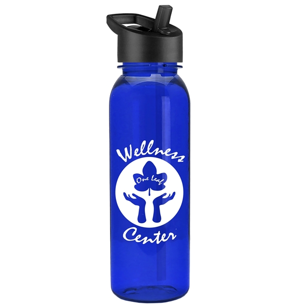 Outdoorsman Tritan ReNew - 24 oz. Bottle with Flip Straw lid - Outdoorsman Tritan ReNew - 24 oz. Bottle with Flip Straw lid - Image 10 of 15