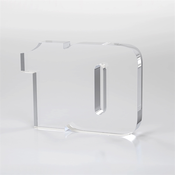 Anniversary Freestanding Award, Clear - Anniversary Freestanding Award, Clear - Image 8 of 24