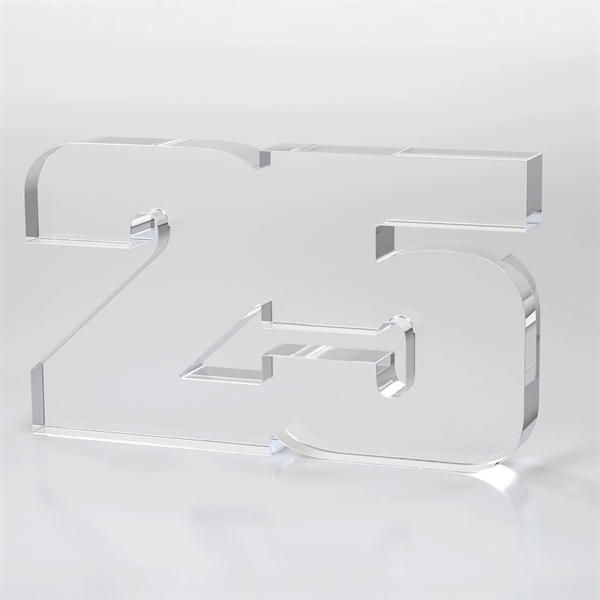 Anniversary Freestanding Award, Clear - Anniversary Freestanding Award, Clear - Image 14 of 24