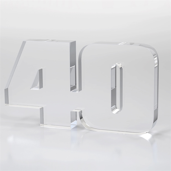 Anniversary Freestanding Award, Clear - Anniversary Freestanding Award, Clear - Image 20 of 24