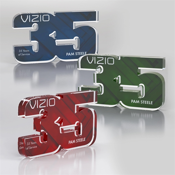 Anniversary Freestanding Award, Full-color Background - Anniversary Freestanding Award, Full-color Background - Image 57 of 85