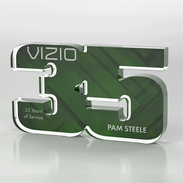 Anniversary Freestanding Award, Full-color Background - Anniversary Freestanding Award, Full-color Background - Image 60 of 85