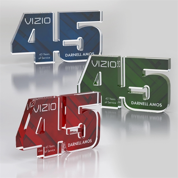 Anniversary Freestanding Award, Full-color Background - Anniversary Freestanding Award, Full-color Background - Image 71 of 85