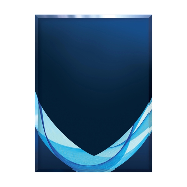 Beveled Acrylic Aquus Shield Plaque