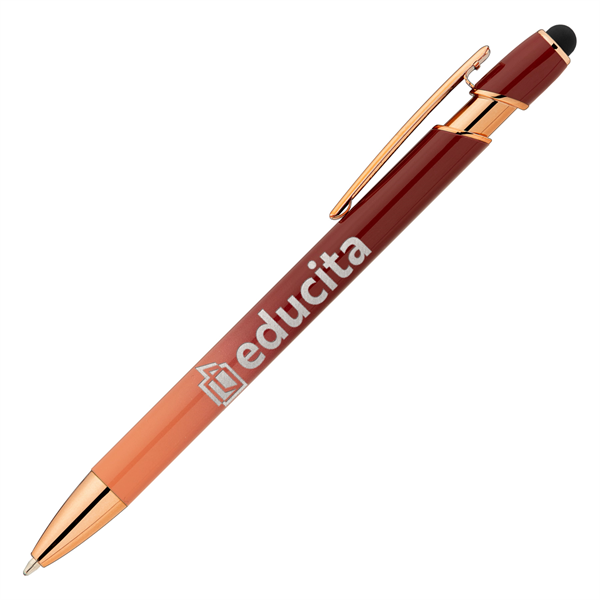 Ellipse Ombre Rose Gold Stylus Pen - Ellipse Ombre Rose Gold Stylus Pen - Image 2 of 3