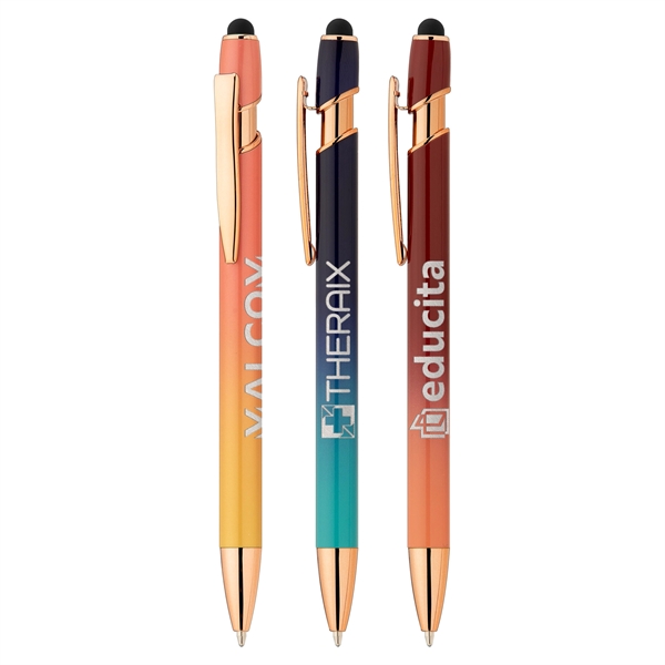 Ellipse Ombre Rose Gold Stylus Pen - Ellipse Ombre Rose Gold Stylus Pen - Image 0 of 3